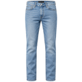 Premium Straight-Fit Light Blue Denim Jeans | HUURPOUR