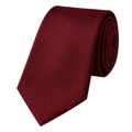Premium Burgundy Silk Twill Tie | HUURPOUR