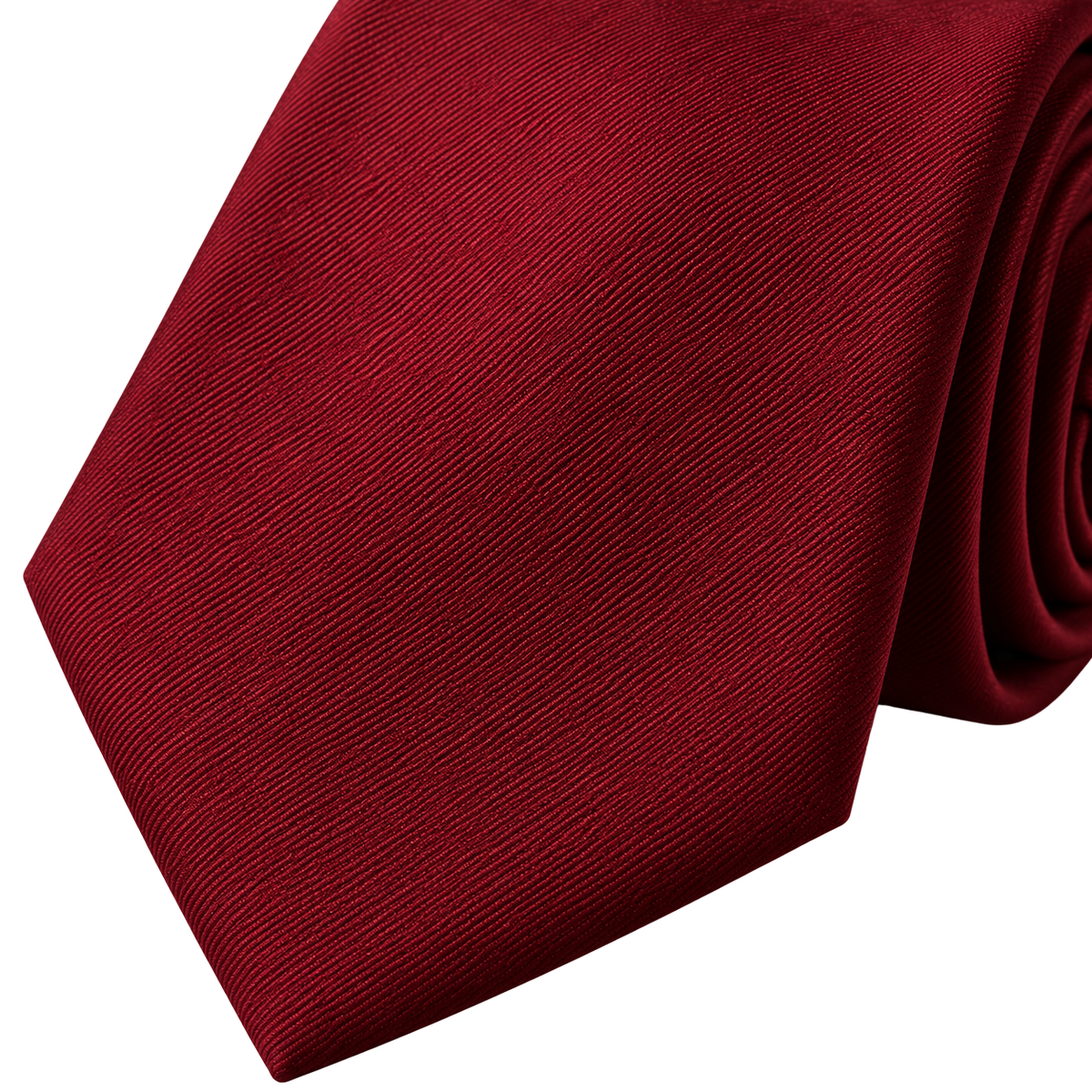 Premium Burgundy Silk Twill Tie | HUURPOUR