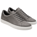 Premium Grey Suede Low-Top Trainers | HUURPOUR