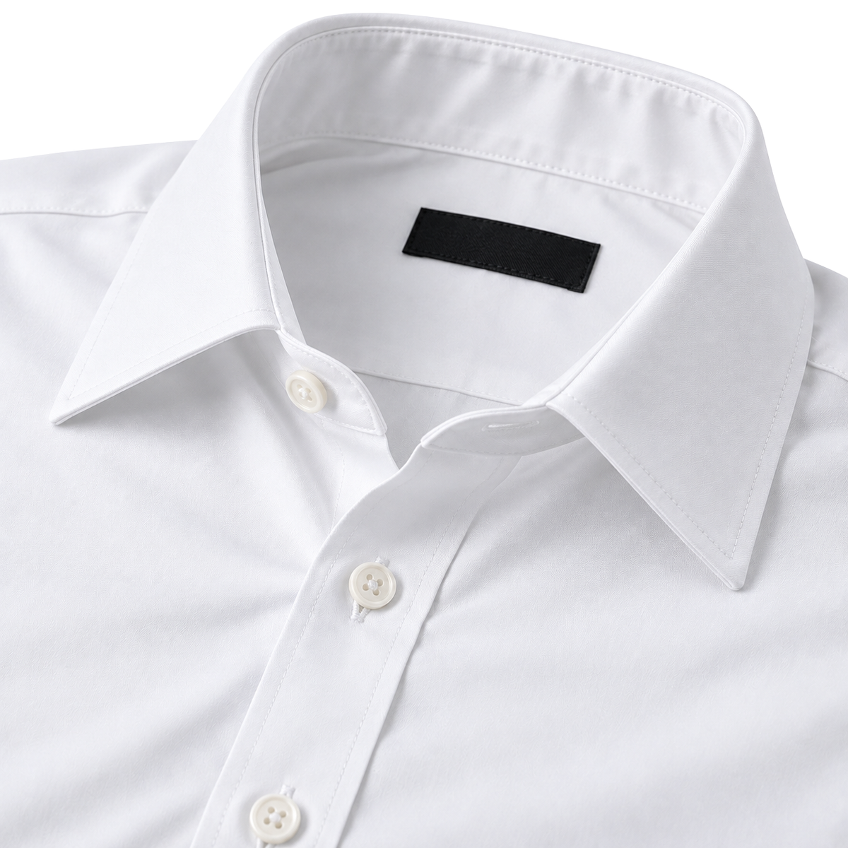 Premium Tailored White Dress Shirt | HUURPOUR
