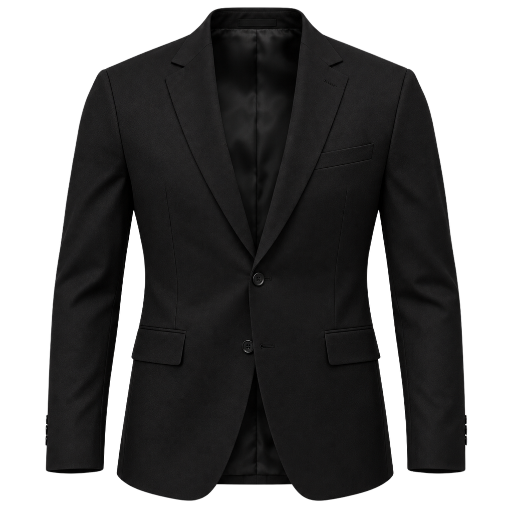 Premium Tailored Black Blazer | HUURPOUR