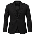 Premium Tailored Black Blazer | HUURPOUR